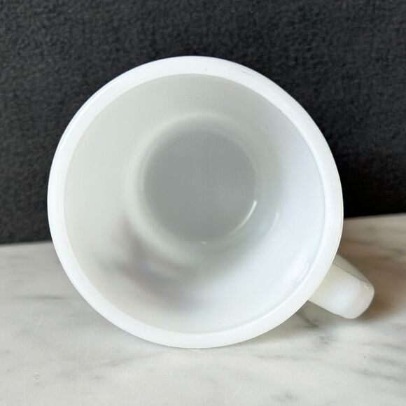 Vintage Fire King Anchor Hocking Mug Coffee Cup D Handle Mallard Duck Hunting - Picture 5 of 7